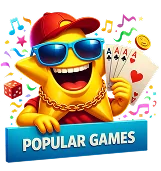 Popular Games section